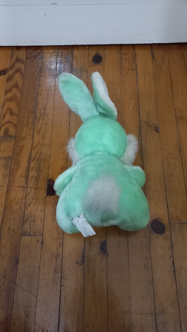 Pastel Renkli Peluş Tavşan Oyuncak - Görsel 3