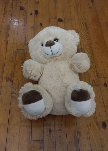 Bej Peluş Ayıcık Oyuncak - Görsel 4