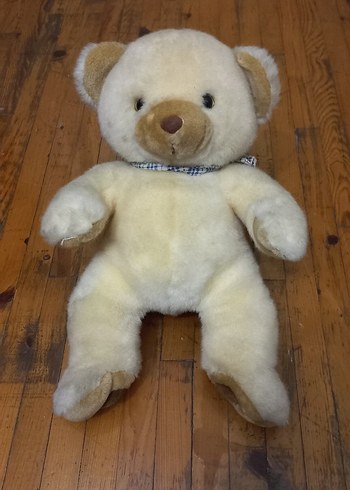 Bej Peluş Ayıcık Oyuncak - Görsel 6