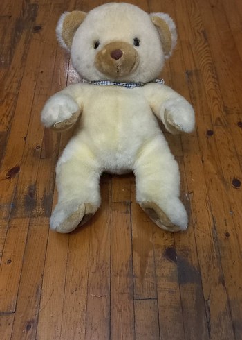 Bej Peluş Ayıcık Oyuncak - Görsel 8