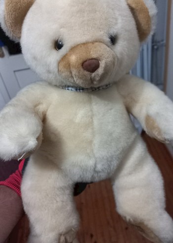 Bej Peluş Ayıcık Oyuncak - Görsel 2