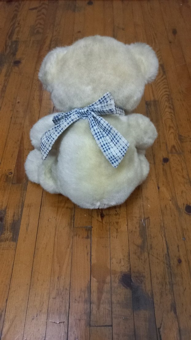 Bej Peluş Ayıcık Oyuncak - Görsel 3