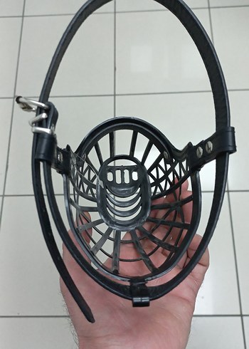 Siyah Köpek Ağızlık Tasması - Görsel 9