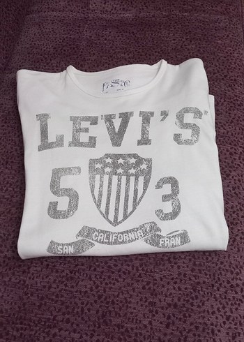 Levi's Erkek Beyaz Uzun Kollu Sweatshirt - Görsel 4