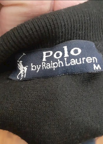 Uzun Kollu Kahverengi Siyah Çizgili Polo Sweatshirt - Görsel 9