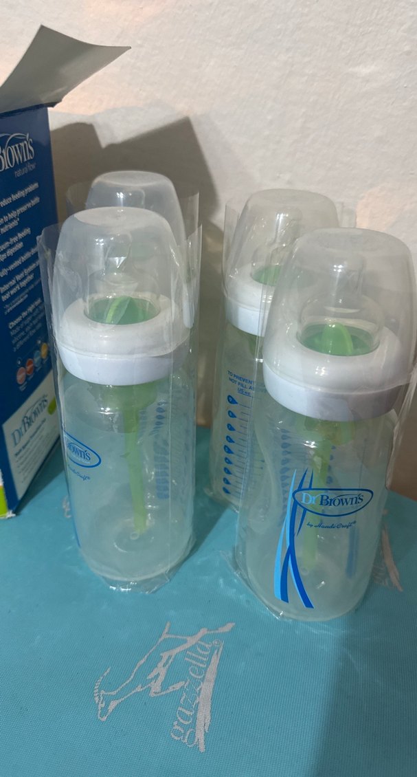 Dr. Brown's Bebek Biberon Seti 4'lü, Yeşil - Görsel 2