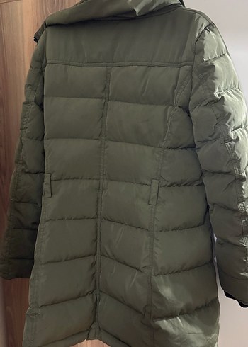m Beden haki Renk Mango Medium Beden KAZ TÜYÜ MONT KABAN