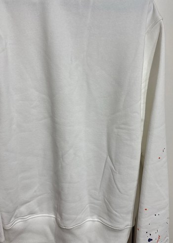 Beyaz Baskılı Erkek Sweatshirt LUFIAN - Görsel 5