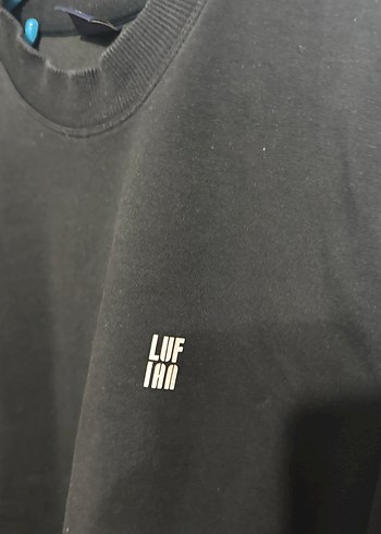 Siyah ERKEK LUFİAN SWEATSHİRT - Görsel 2