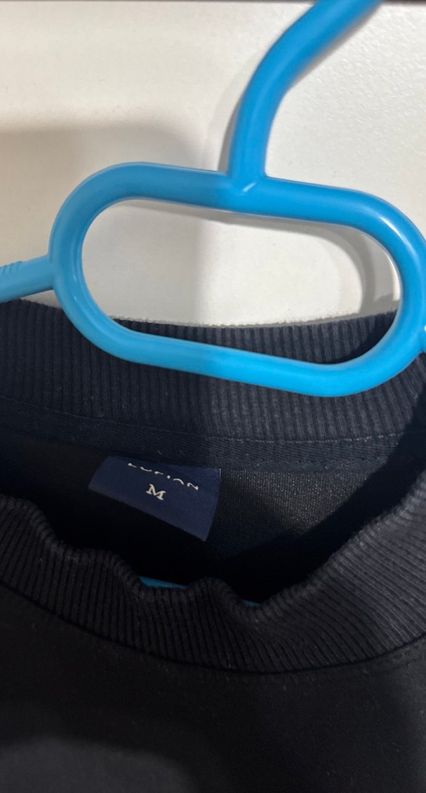 Siyah ERKEK LUFİAN SWEATSHİRT - Görsel 3