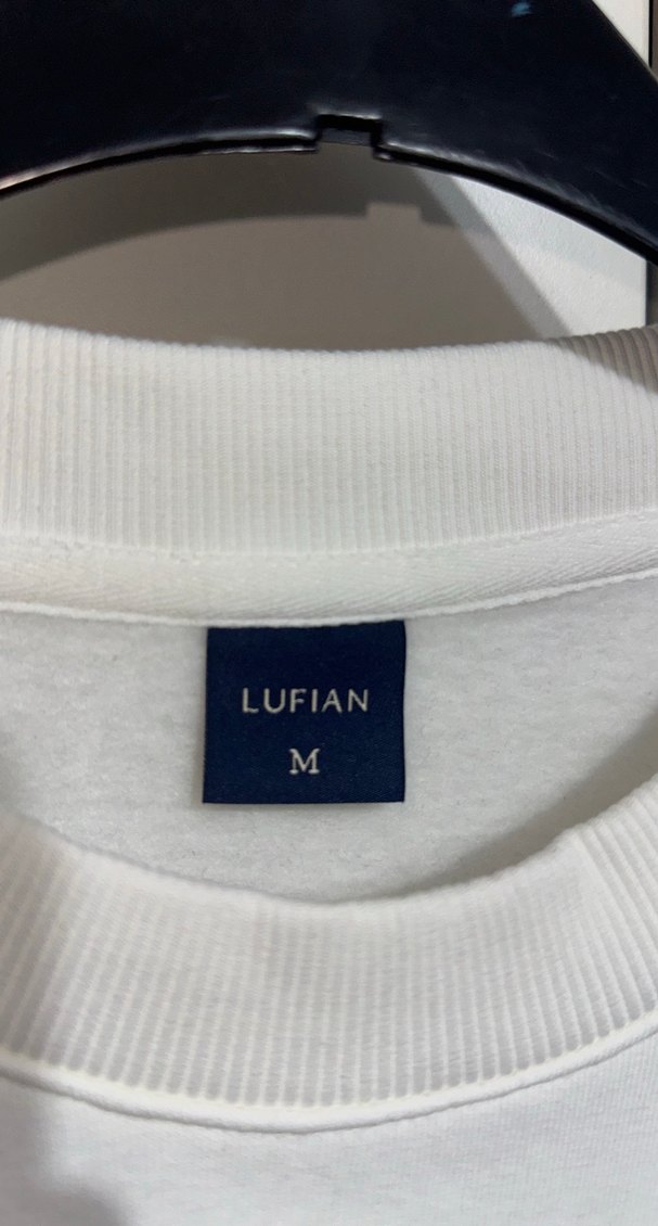 LUFİAN Erkek Beyaz Sweatshirt M Beden - Görsel 3