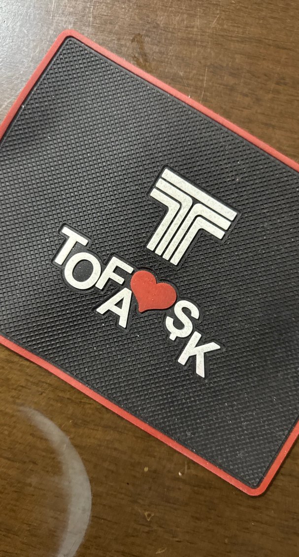 TOFASK Siyah Ped Silikon Kalp - Görsel 4