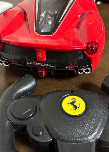 Kırmızı Ferrari Kumandalı Oyuncak Araba BÜYÜK - Görsel 5