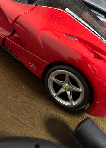 Kırmızı Ferrari Kumandalı Oyuncak Araba BÜYÜK - Görsel 4