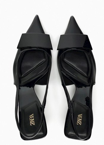 Zara Sivri Burun Topuklu Ayakkabı - Görsel 2