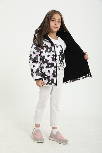 HelloBaby KIZ ÇOCUK ŞİŞME MONT