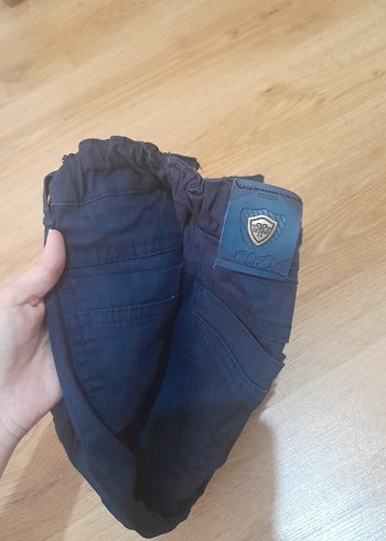 4 Yaş Beden Erkek Çocuk Lacivert Denim Pantolon 4 yaş
