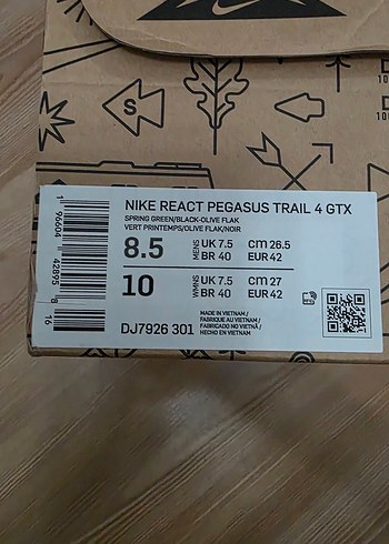 Nike react pegasus trail 4 goretex - Görsel 7