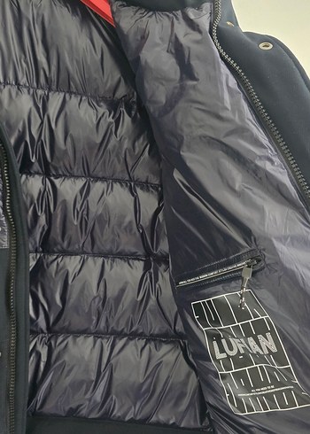 Lufian Genıous Lacivert Kaz Tüyü Mont Erkek - Görsel 5