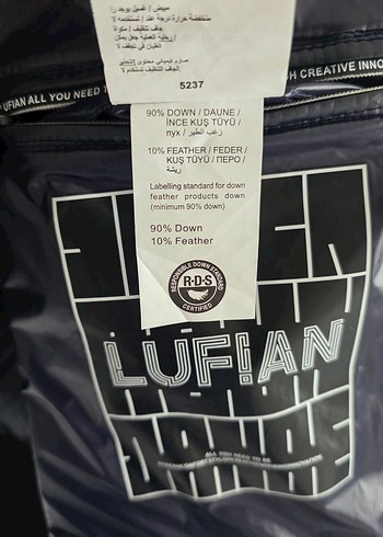 Lufian Genıous Lacivert Kaz Tüyü Mont Erkek - Görsel 8