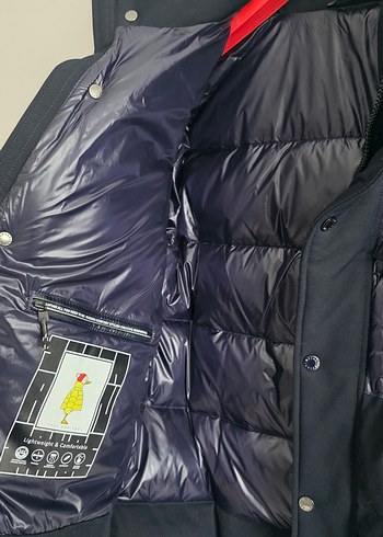 Lufian Genıous Lacivert Kaz Tüyü Mont Erkek - Görsel 3