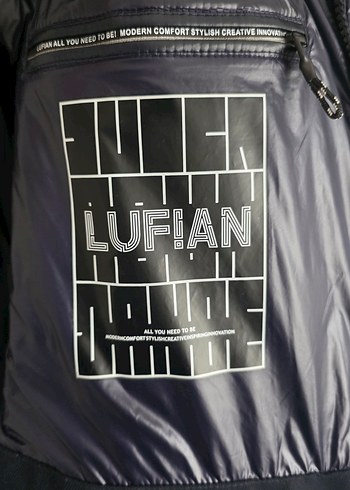 Lufian Genıous Lacivert Kaz Tüyü Mont Erkek - Görsel 6
