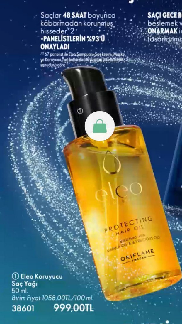 Oriflame Eleo Koruyucu Saç Yağı - Görsel 2