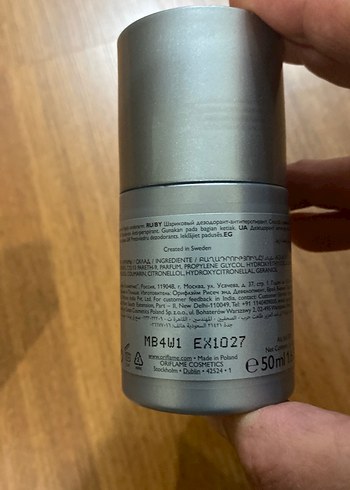 Oriflame Mister Giordani Erkek Roll-On Deodorant - Görsel 3