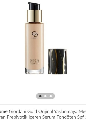 Giordani Gold Serum Fondöten SPF İçeren Yaşlanma Karşıtı
