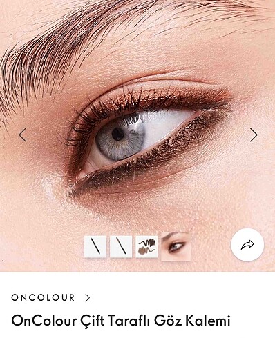 Beden Renk On color çift uçlu göz kalemi