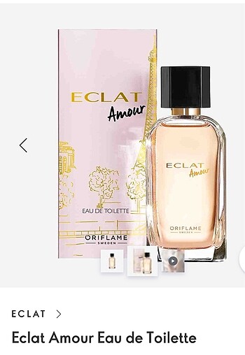 Eclat Amour eaude toılette