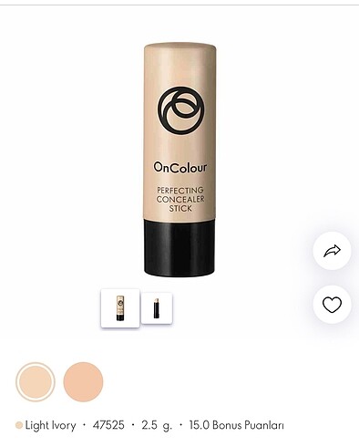 Beden On color stık kapatıcı