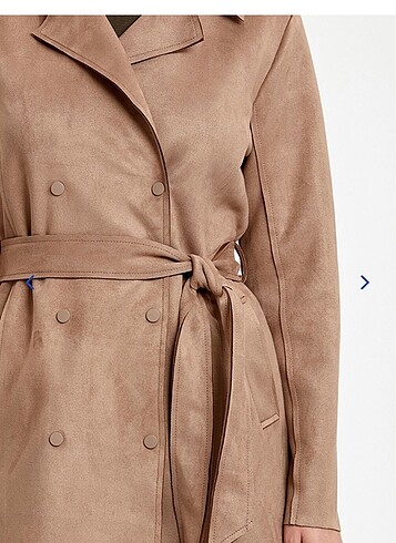 LC Waikiki LCW süet trençkot