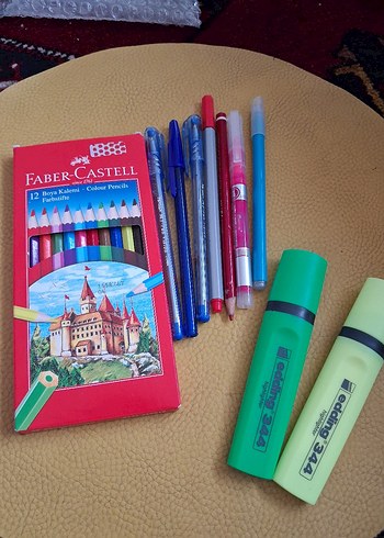 Beden Renkli Yazım Seti Faber-Castell Kalemleri