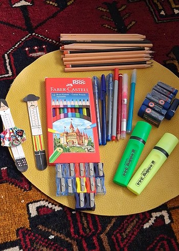 Renkli Yazım Seti Faber-Castell Kalemleri