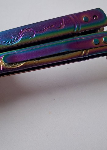 Renkli Kelebek Bıçağı - Görsel 8