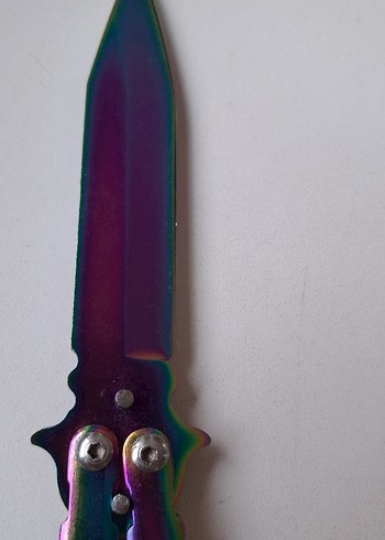 Renkli Kelebek Bıçağı - Görsel 9