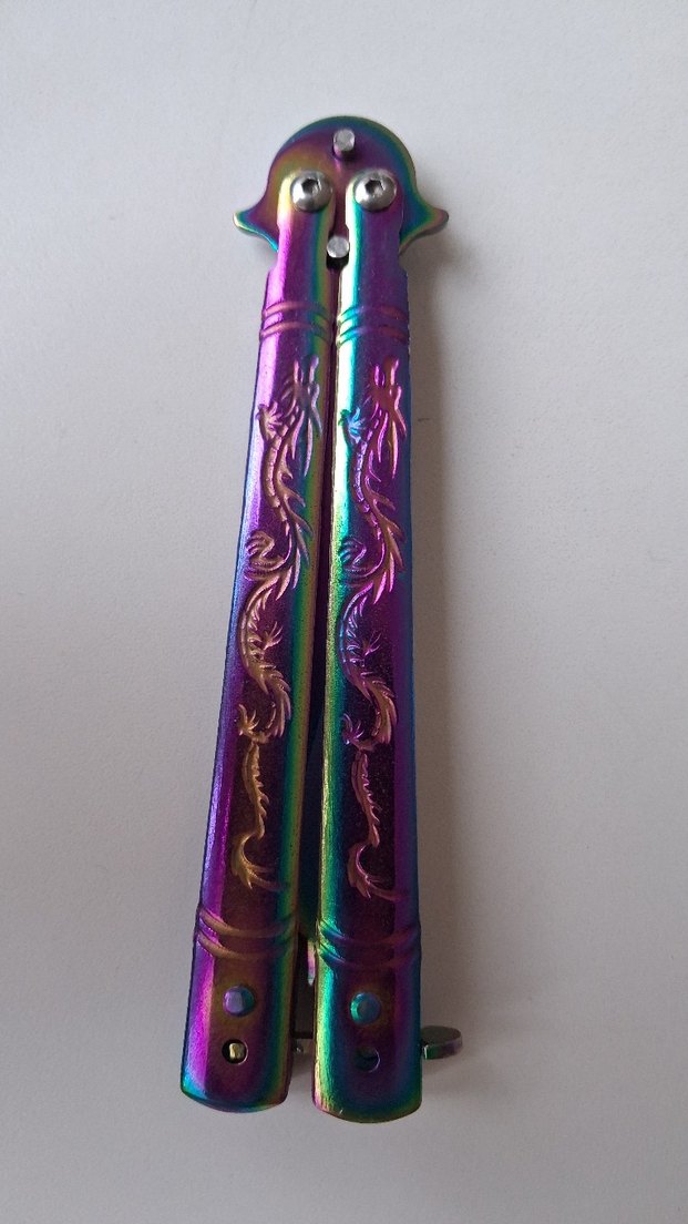 Renkli Kelebek Bıçağı - Görsel 3