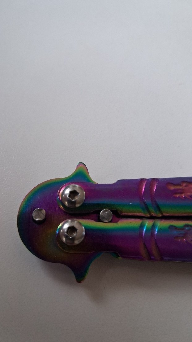 Renkli Kelebek Bıçağı - Görsel 2