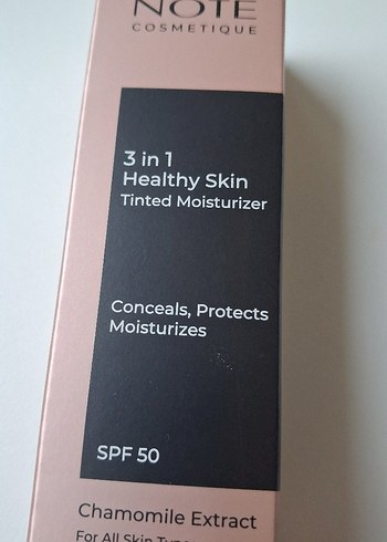 Note Cosmetics 3 in 1 Healthy Skin BB Krem 10 Medium - Görsel 6