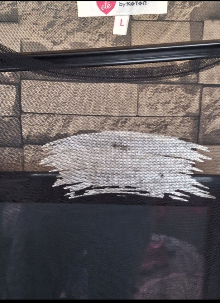 Koton Tül Bluz - Görsel 3