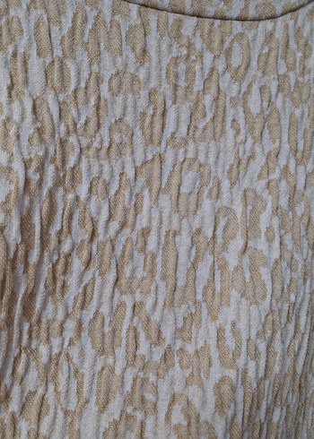 Bej Kadın Keten Piliseli Uzun Kollu Kazak - Görsel 7