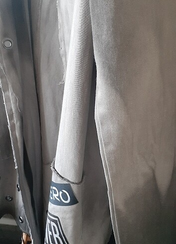 Baskılı Trençkot - Görsel 7