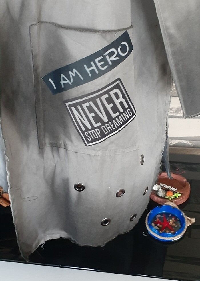 Baskılı Trençkot - Görsel 5