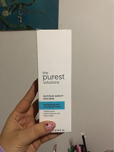 The Purest Solutions Tonik ve aha bha serum