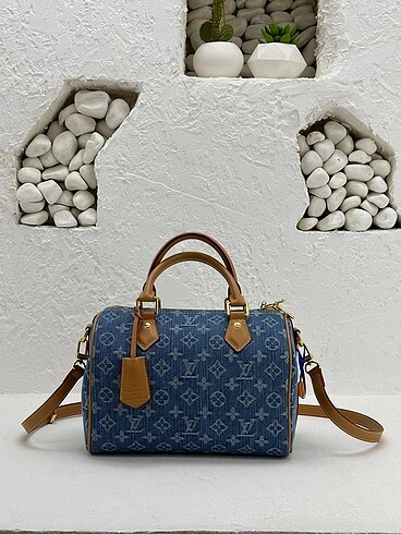  Beden Louis vuitton denim speedy