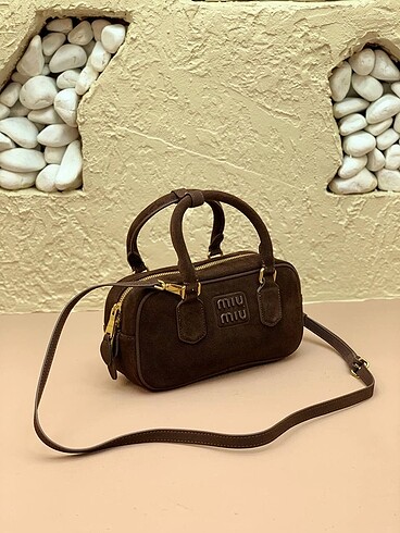 Miu Miu MiuMiu Suede Matelasse Bag