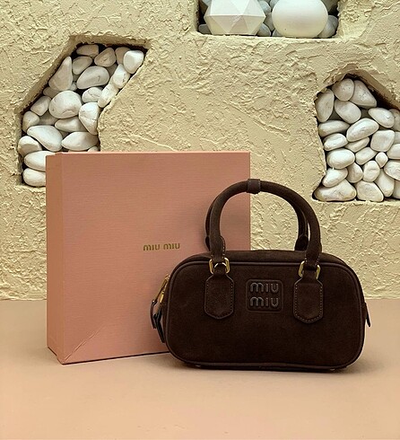 MiuMiu Suede Matelasse Bag