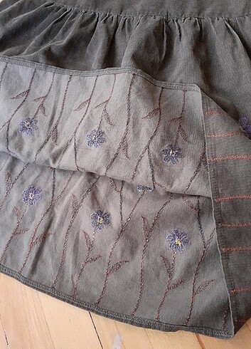 Vintage kadife etek - Görsel 5