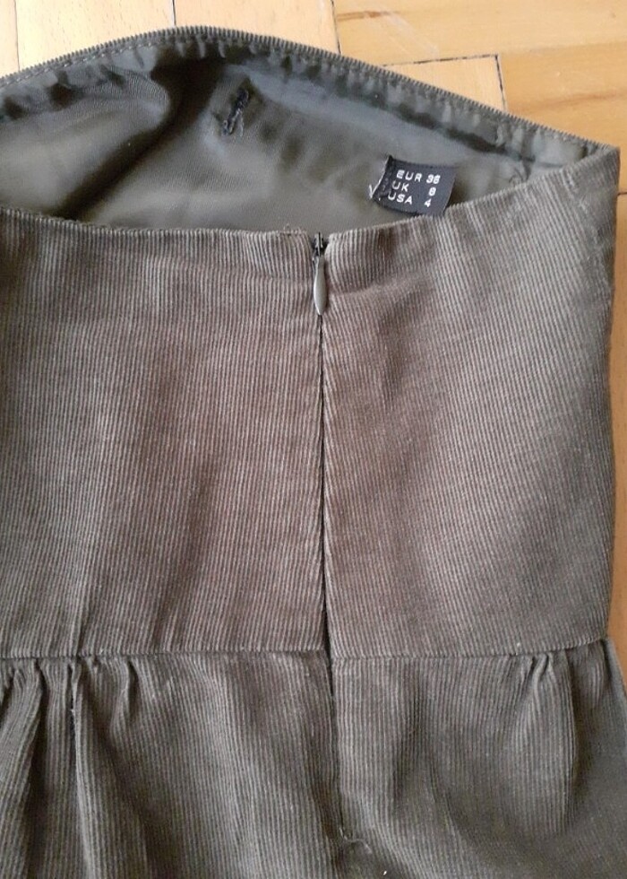 Vintage kadife etek - Görsel 3